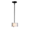 Hubbardton Forge 188100 Exos Delta 1-lt 8" Mini Pendant