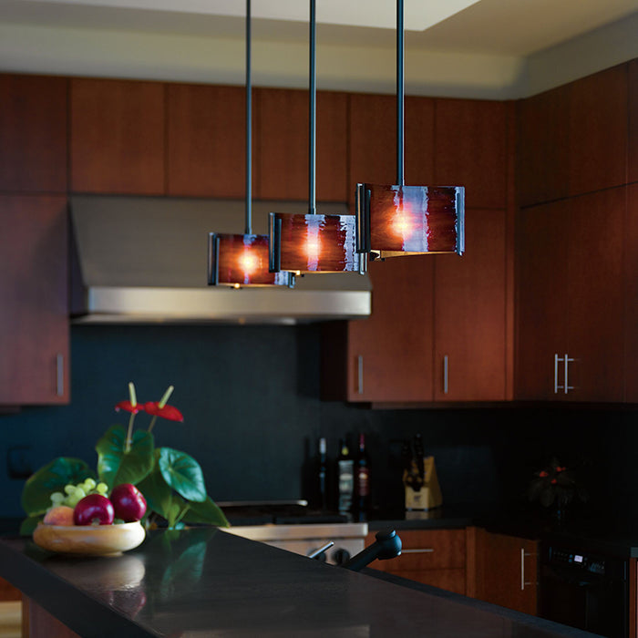 Hubbardton Forge 188100 Exos Delta 1-lt 8" Mini Pendant