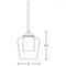 Hubbardton Forge 188600 Simple 1-lt 5" Mini Pendant