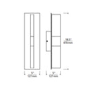 Tech 700OWLYT Lyft 19" Tall LED Outdoor Wall Sconce, 3000K