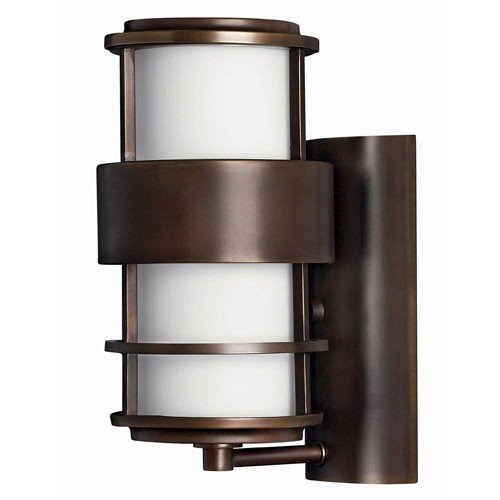 Hinkley 1900 Saturn 1-lt 12" Tall LED Outdoor Wall Light