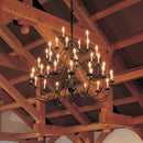 Hubbardton Forge 191572 Ball Basket 36-lt 72" Chandelier