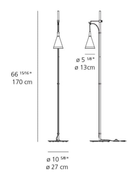 Artemide Vigo LED Floor Lamp
