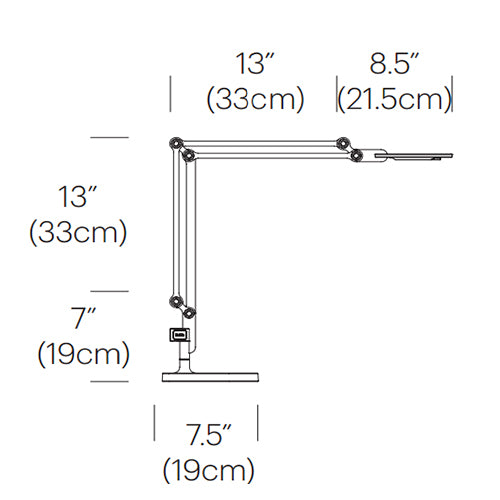 Pablo Designs Link LED Medium Table Lamp