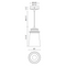 Alora Mood EP533006 Quincy 1-lt 6" Outdoor Pendant