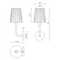 Alora Mood WV628107 Plisse 1-lt 18" Tall Wall Sconce