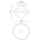 Alora Mood FM537508 Nora 1-lt 8" Flush Mount