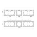 Alora Mood VL519535 Amelia 5-lt 35" Vanity Light