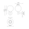 Alora Mood WV506108 Castilla 1-lt 12" Tall Wall Sconce