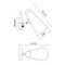 Alora Mood WV578805 Daniel 1-lt 11" Tall Swingarm Wall Light