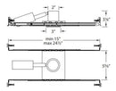 WAC HR-LED212E 1" LEDme Recessed Adjustable Downlight