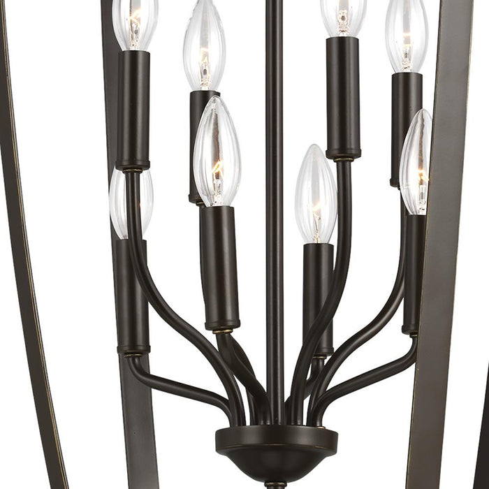 Sea Gull 5134908EN Romee 8-lt 18" LED Hall / Foyer Pendant