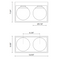 Alora Mood VL519213 Amelia 2-lt 13" Vanity Light