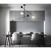 Bover Invisible 3-lt 24" LED Pendant