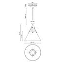 Alora Mood PD584510 Archer 1-lt 10" Pendant