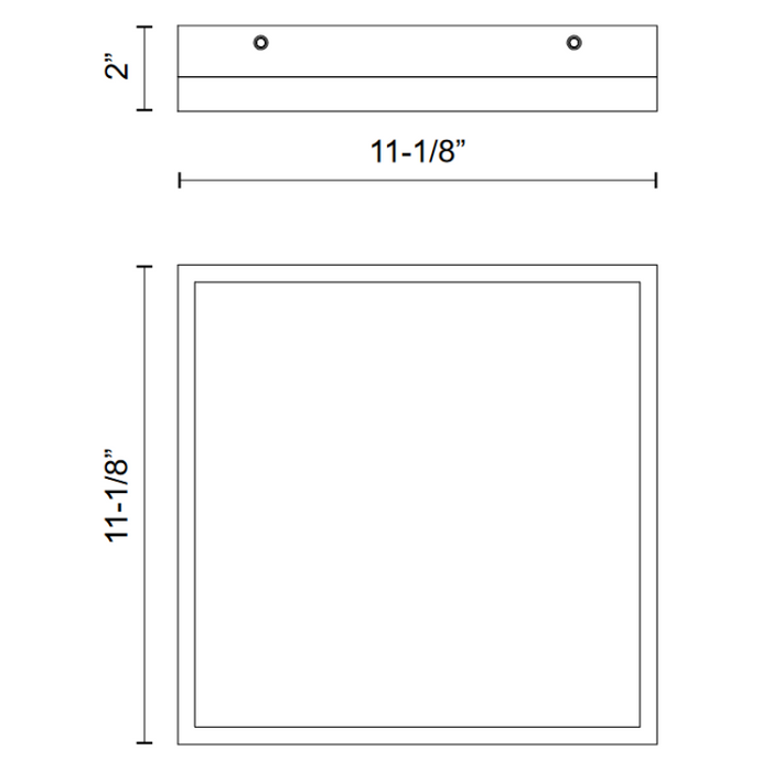 Alora Mood FM553211 Sydney 1-lt 11" LED Flush Mount