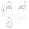 Alora Mood WV533006 Quincy 1-lt 11" Tall Wall Sconce