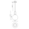 Alora Mood PD601608 Soji 1-lt 8" Pendant