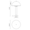 Alora Mood TL565019 Margaux 2-lt 31" Tall Table Lamp