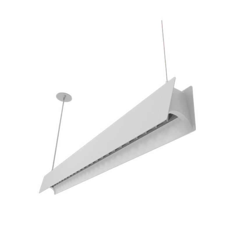 Vaulta LED Linear Suspended Mount,Direct, Direct/Indirect