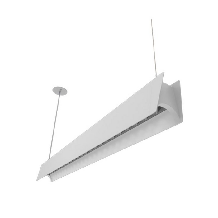 Vaulta LED Linear Suspended Mount,Direct, Direct/Indirect