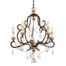 Troy F3515 Bordeaux 5-lt 7.5" Chandelier - LBC Lighting