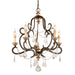 Troy F3515 Bordeaux 5-lt 7.5" Chandelier - LBC Lighting