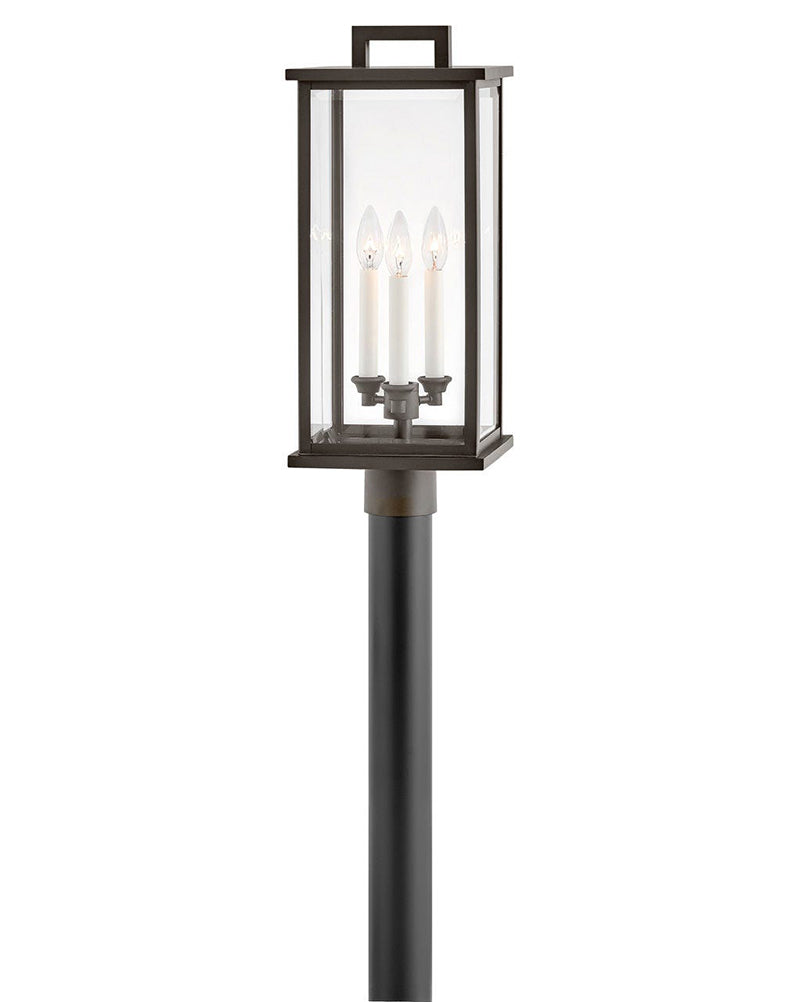 Hinkley 20011 Weymouth Large 3-lt 22" Tall LED Post/Pier Mount