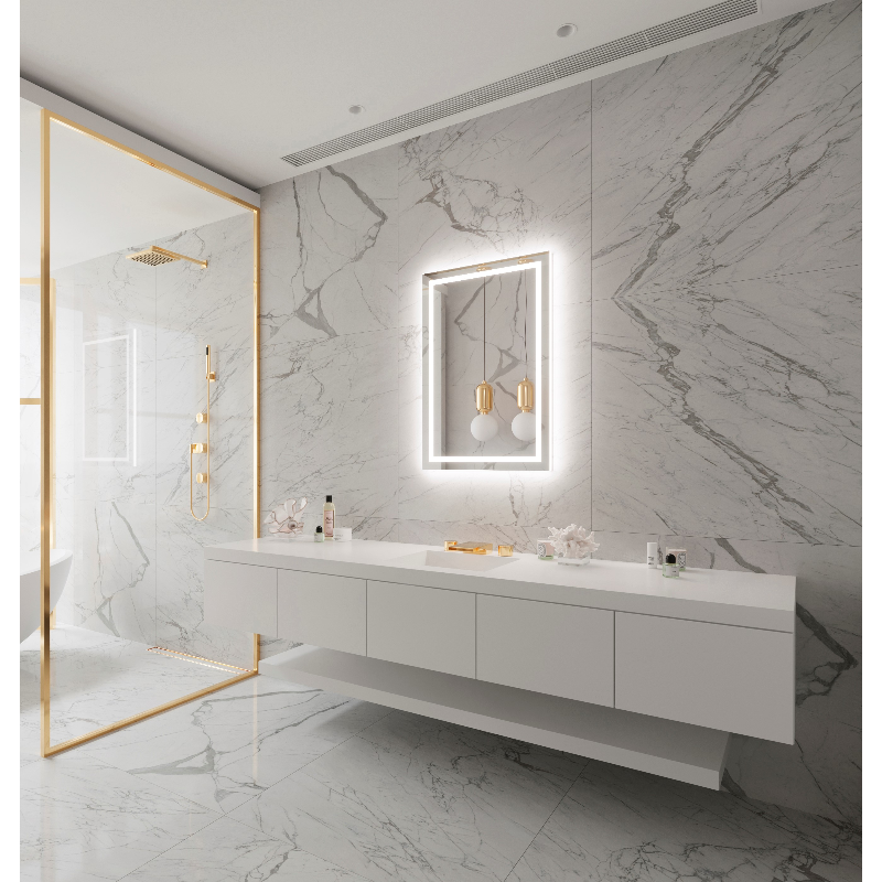 Paris Mirror Backlit Harmony 24 x 36 Rectangle LED Mirror, RGB