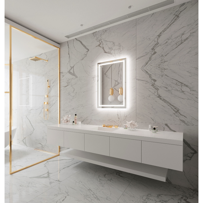 Paris Mirror Backlit Harmony 24 x 36 Rectangle LED Mirror, RGB