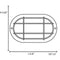 Access 20290 Nauticus 1-lt Outdoor Bulkhead