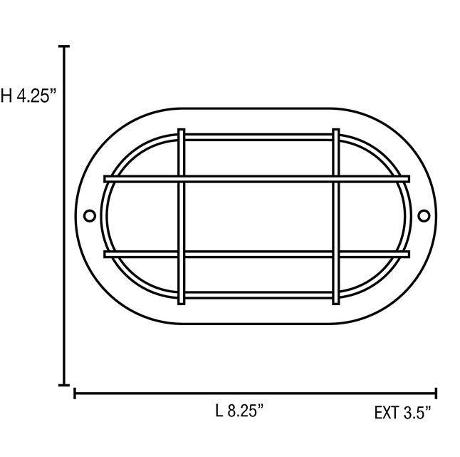 Access 20290 Nauticus 1-lt Outdoor Bulkhead