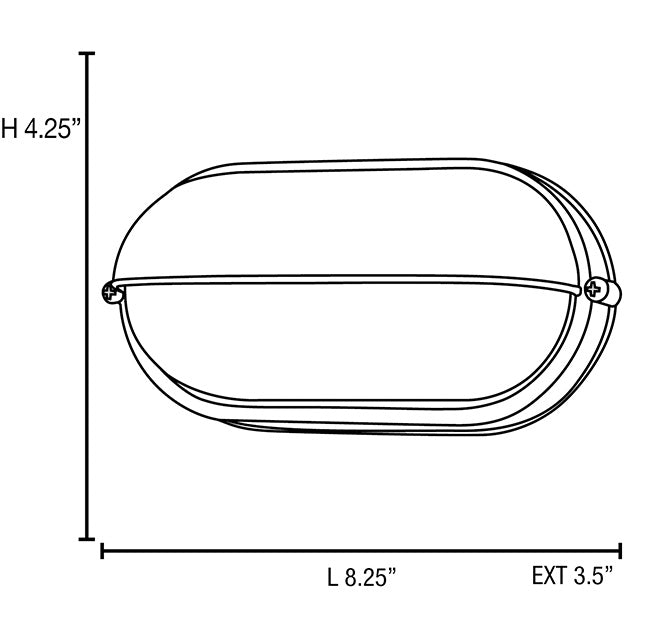 Access 20291 Nauticus 1-lt Outdoor Bulkhead