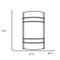 Access 20416 Artemis 2-Light Wall Sconce