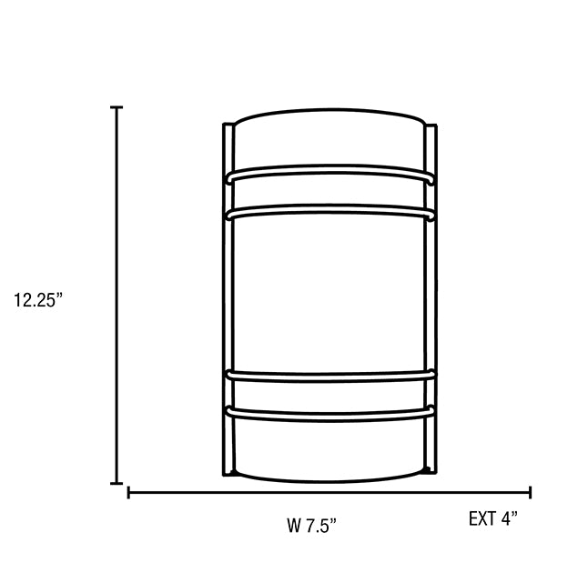 Access 20416 Artemis 2-Light Wall Sconce