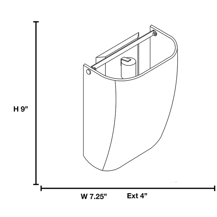 Access 20419 Elementary 1-lt Wall Sconce