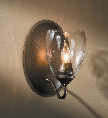 Hubbardton Forge 204213 Simple Lines 1-lt 9" Tall Wall Sconce