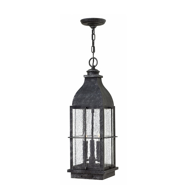 Hinkley 2042-LL Bingham 3-lt 8" LED Outdoor Pendant