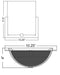 Access 20445 Cobalt 2-lt 12"H Wall Sconce