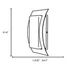Access 20449 Eclipse 1-lt Outdoor Wall Fixture