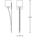 Hubbardton Forge 204670 Formae 1-lt 30" Tall Wall Sconce