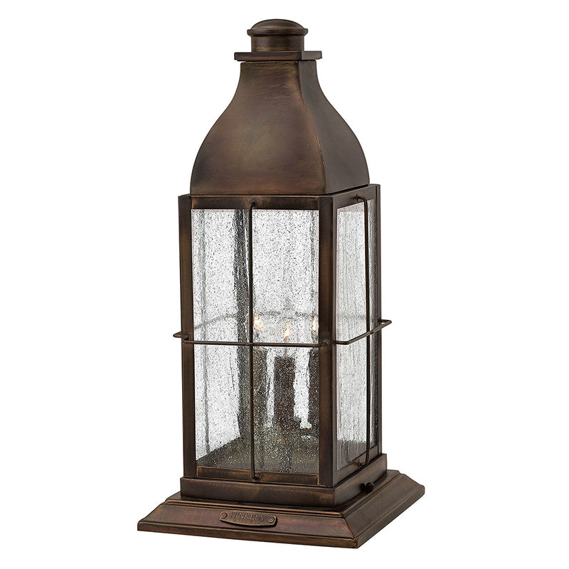 Hinkley 2047 Bingham Large 3-lt 21" Tall LED Post Light