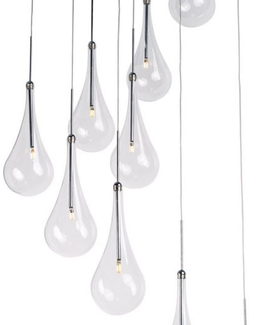 ET2 E20515 Larmes LED 9-lt LED Pendant