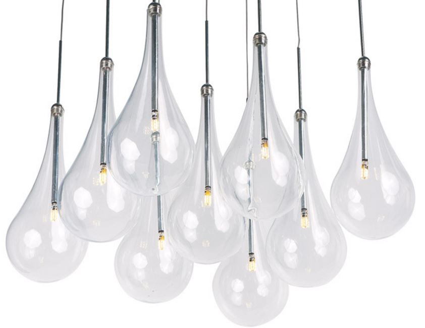 ET2 E20516 Larmes LED 9-lt LED Pendant