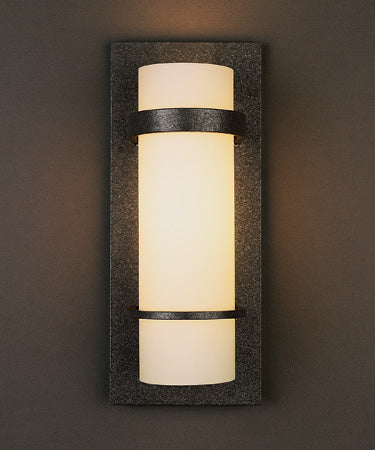 Hubbardton Forge 205812 Banded 1-lt 12" Tall Wall Sconce