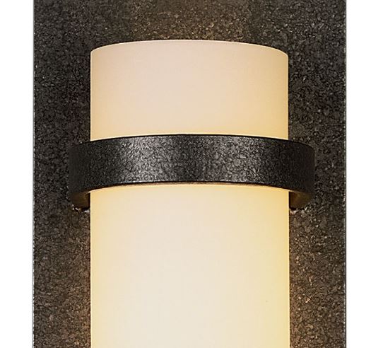 Hubbardton Forge 205812 Banded 1-lt 12" Tall Wall Sconce