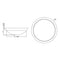 Access 20625 Cobalt 13" LED Flush Mount