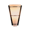 Hubbardton Forge 206551 Suspended Half 1-lt 10" Tall Wall Sconce