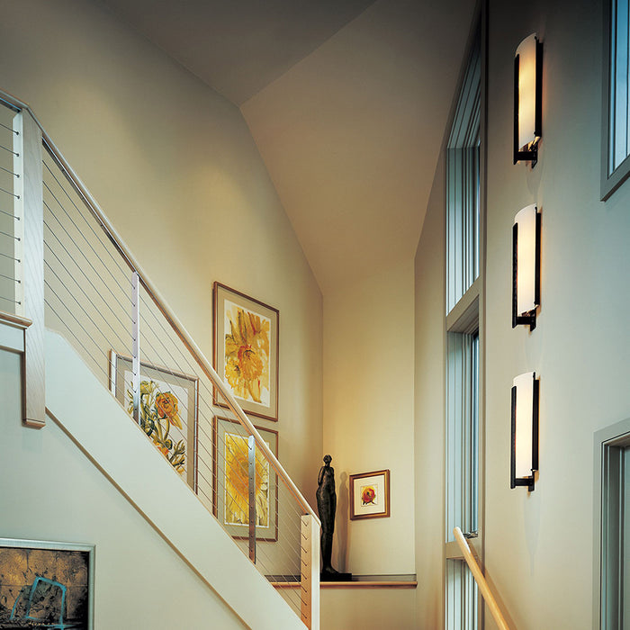 Hubbardton Forge 206730 Forged Vertical Bar 2-lt 23" Tall Wall Sconce