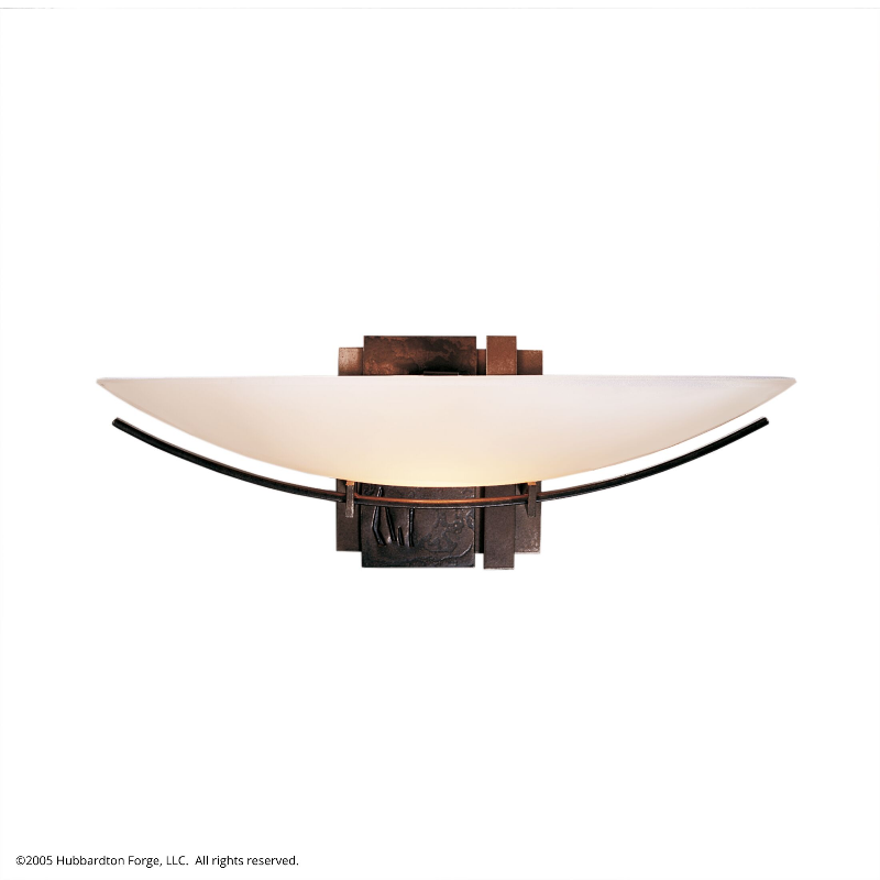 Hubbardton Forge 207370 Oval Impressions 1-lt 16" Wall Sconce